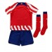 Cheap Atletico Madrid Home Football Kit Children 2022-23 Short Sleeve (+ pants)